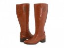 Etienne Aigner Costa Banana Bread Leather Boot Wide calf