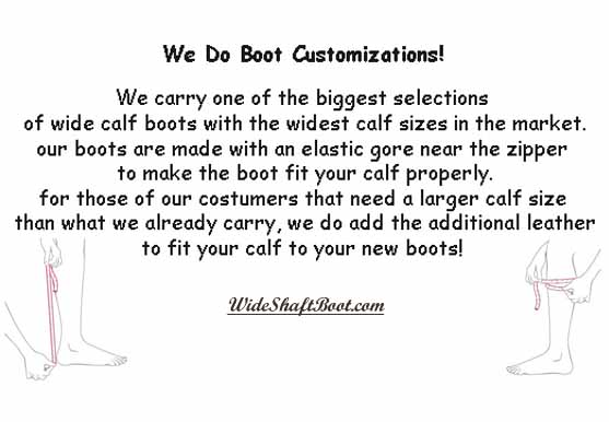We Customize Your Boots